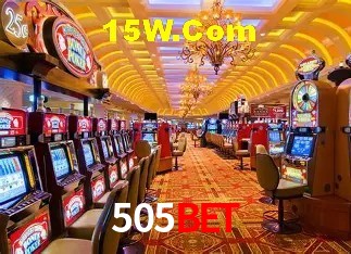 Interface moderna da plataforma 505Bet